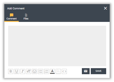 FunctionFox product image adding a new comment modal.